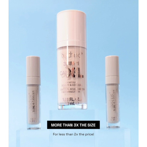 Technic Cosmetics - Corretivo líquido 3-IN-1 Canvas XL - Beige