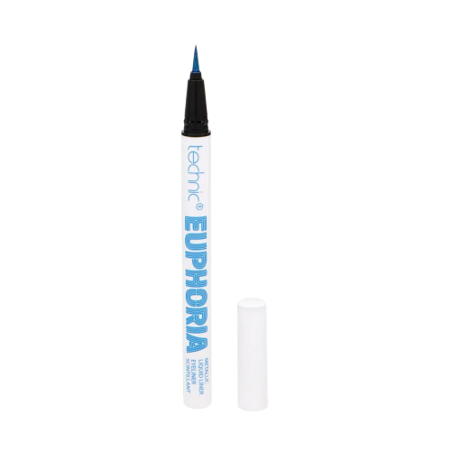 Technic Cosmetics - Delineador Líquido Metálico Euphoria - Blue