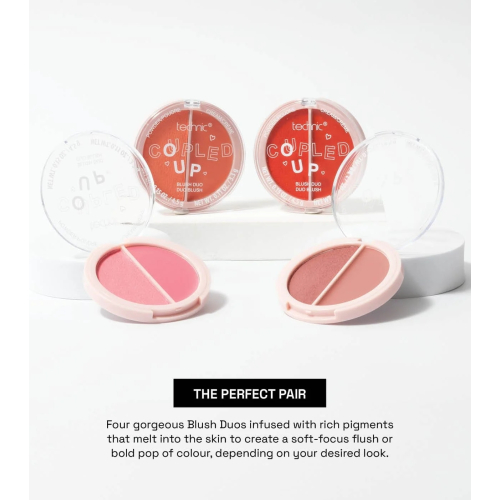 Technic Cosmetics - Blush Duo Coupled Up - Twin Flame