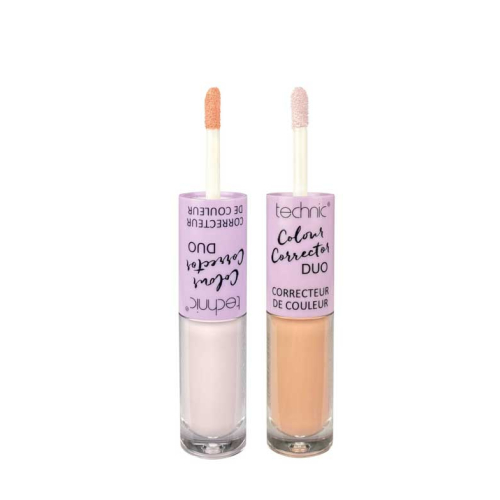 Technic Cosmetics - Concealer Duo Colour Corrector - Peach/Lavender