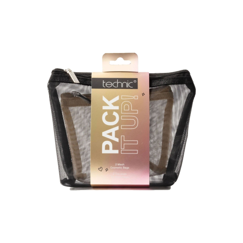 Technic Cosmetics - Duo de Bolsas de Maquiagem Pack it Up!