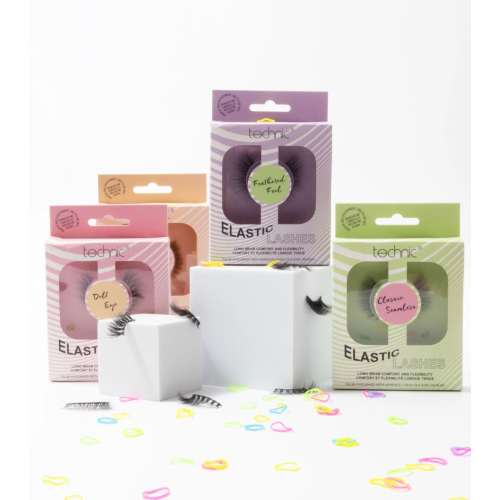 Technic Cosmetics - *Elastic Lashes* - Cílios postiços - Feathered Feel