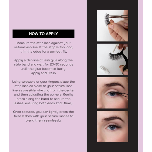 Technic Cosmetics - *Elastic Lashes* - Cílios postiços - Feathered Feel