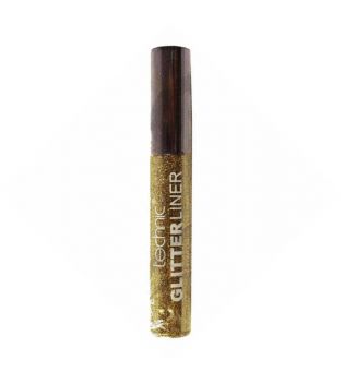 Technic Cosmetics - Eyeliner líquido com glitter - Bronze