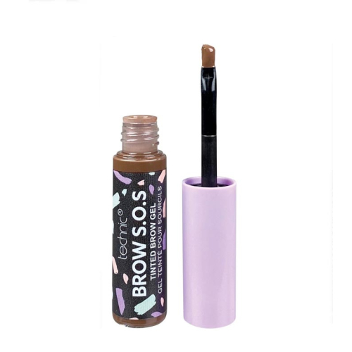 Technic Cosmetics - Gel Fixador de Sobrancelhas Brow S.O.S. - Caramel Brown