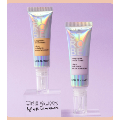 Technic Cosmetics - Iluminador Cremoso Strobe Holographic Cream - Halo