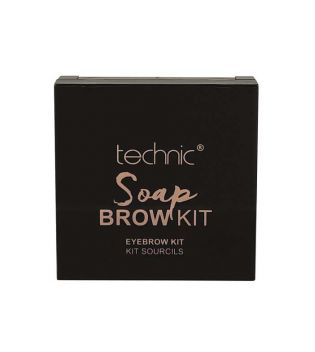 Technic Cosmetics - Sabonete fixador para sobrancelhas Soap Brow Kit