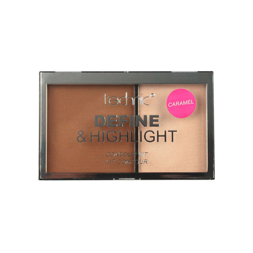 Technic Cosmetics - Kit de contorno Define & Highlight - Caramel