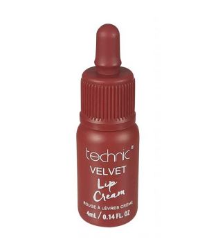 Technic Cosmetics - Batom Líquido Velvet - Cherry Red