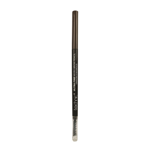 Technic Cosmetics - Lápis de sobrancelhas com escova Ultra Fine - Dark Brown