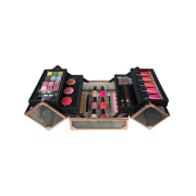 Technic Cosmetics - Estojo de maquiagem Black & Rose Gold Beauty Case