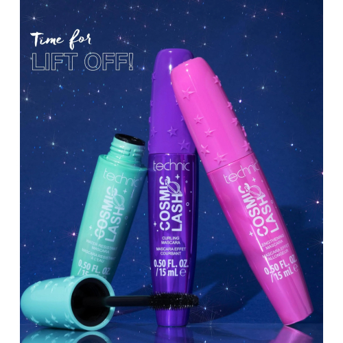 Technic Cosmetics - Máscara de pestanas Cosmic Lash - Curling