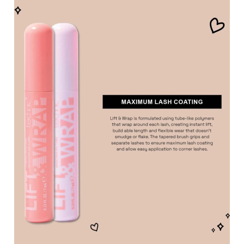 Technic Cosmetics - Máscara Lift & Wrap - Brown