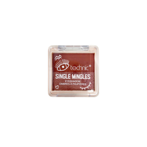 Technic Cosmetics - Mini Paleta de Sombras Single Mingles - Kiss Chase