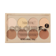 Technic Cosmetics -  Paleta de contorno em pó Colour Fix 2