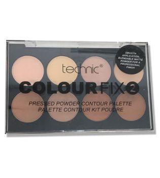 Technic Cosmetics -  Paleta de contorno em pó Colour Fix 2