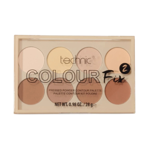 Technic Cosmetics -  Paleta de contorno em pó Colour Fix 2
