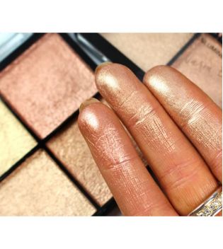 Technic Cosmetics - Mega Glow Highlighter Palette Warm Edit