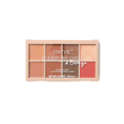 Technic Cosmetics - Paleta de cremes para o rosto, base, blush e bronzer - Dark