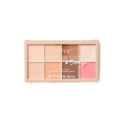 Technic Cosmetics - Paleta de cremes para o rosto, base, blush e bronzer - Medium