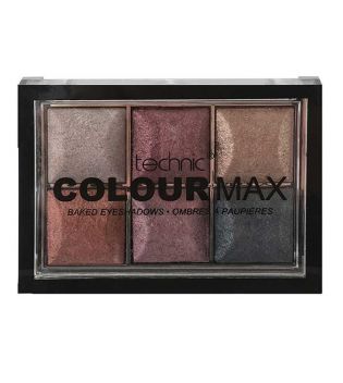 Technic Cosmetics -  Paleta da sombra Cozidas Colour Max - 06: Treasure Chest