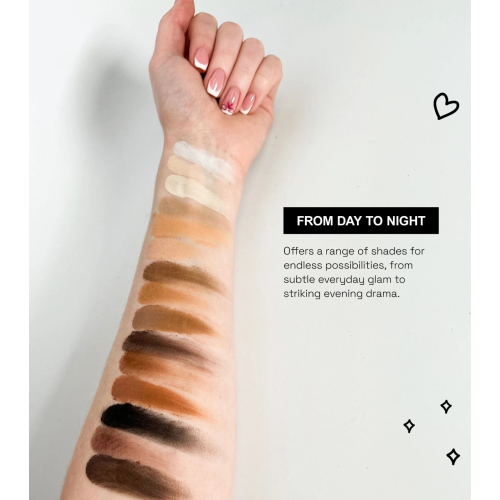 Technic Cosmetics - Paleta de Sombras Complete Blend