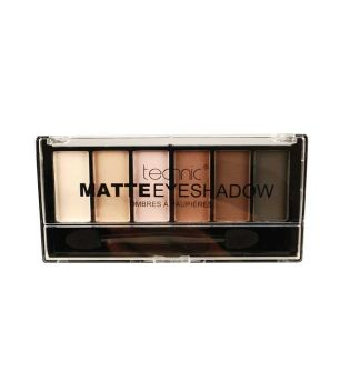 Technic Cosmetics - Paleta de sombras de olhos Matte - Nudes