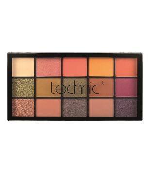 Technic Cosmetics - Paleta de sombras de olhos Pressed Pigment - Cinnamon Swirl