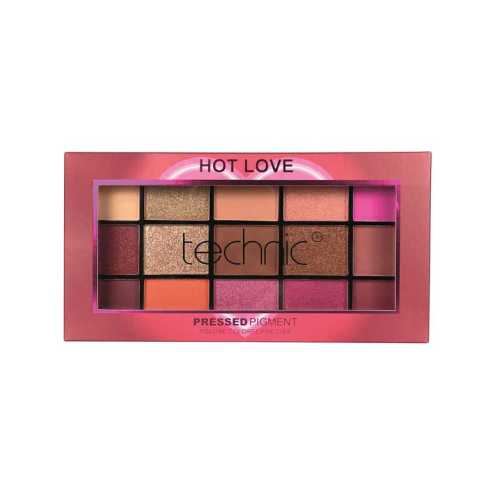 Technic Cosmetics - Paleta de sombras de olhos Pressed Pigment - Hot Love