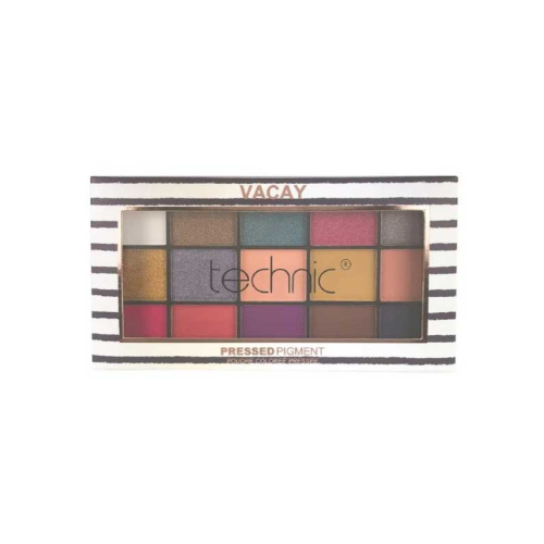 Technic Cosmetics - Paleta de sombras de olhos Pressed Pigment - Vacay