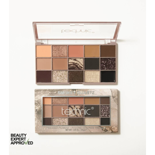 Technic Cosmetics - Paleta de sombras - Smokey Quartz