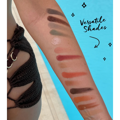 Technic Cosmetics - *Sundrenched* - Paleta de sombras - Be Fearless Remastered