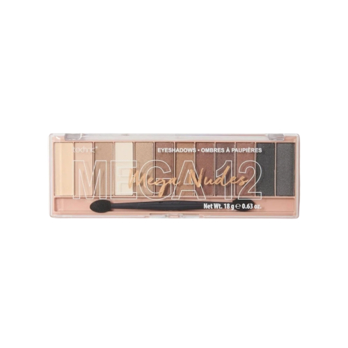 Technic Cosmetics - Paleta de Sombras Mega 12 - Mega Nudes