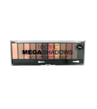 Technic Cosmetics - Paleta de sombras de olhos Mega Shadows - Raspberry Ripple
