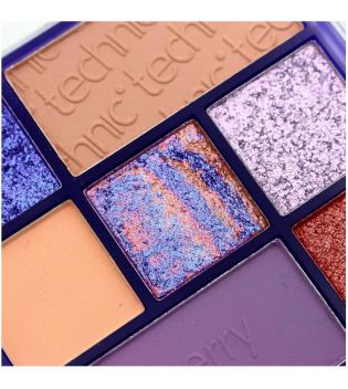 Technic Cosmetics - Paleta de Sombras Pressed Pigment - Blueberry Pie