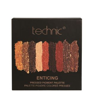 Technic Cosmetics - Paleta de sombras de olhos Pressed Pigments - Enticing