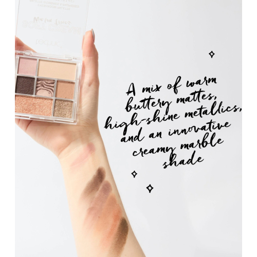 Technic Cosmetics - Paleta de sombras Soft Cream - Warm Tones