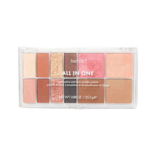Technic Cosmetics - Paleta de sombras e rosto All in One