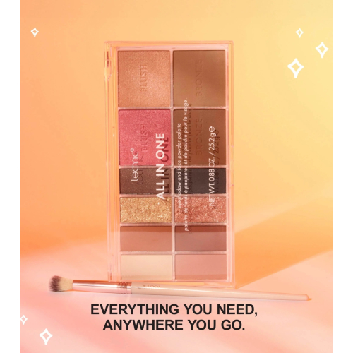 Technic Cosmetics - Paleta de sombras e rosto All in One