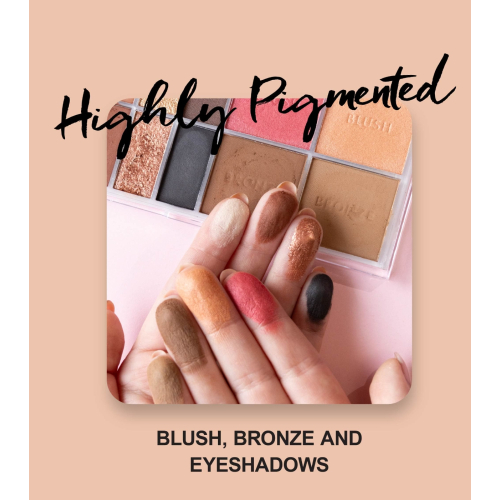 Technic Cosmetics - Paleta de sombras e rosto All in One