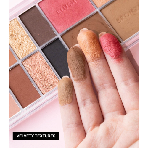 Technic Cosmetics - Paleta de sombras e rosto All in One