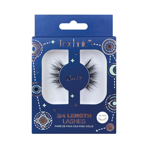 Technic Cosmetics - Cílios postiços 3/4 Length Lashes - Nº12