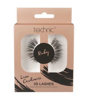 Technic Cosmetics - Cílios postiços 3D Luxe Cashmere - Ruby