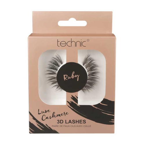 Technic Cosmetics - Cílios postiços 3D Luxe Cashmere - Ruby
