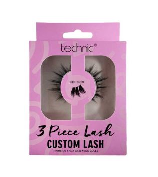 Technic Cosmetics - Cílios postiços Custom Lash - 3 Piece Lash