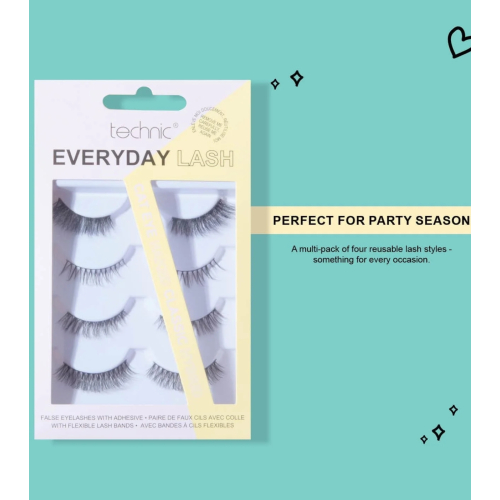 Technic Cosmetics - Cílios postiços Everyday Lash