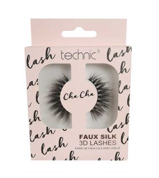 Technic Cosmetics - Cílios postiços Faux Silk Lashes - ChaCha