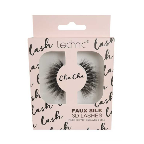 Technic Cosmetics - Cílios postiços Faux Silk Lashes - ChaCha