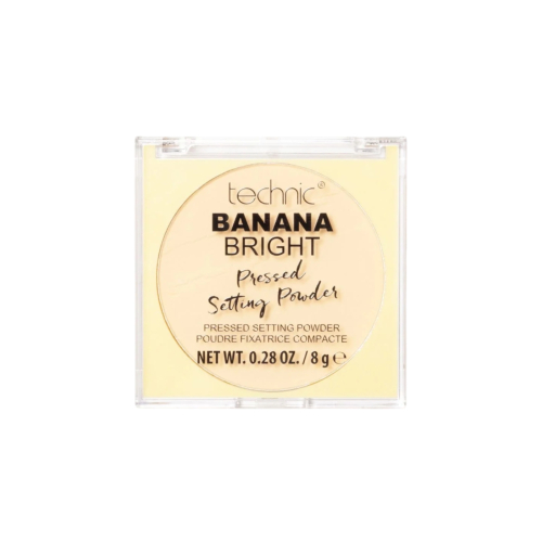 Technic Cosmetics - Pó Compacto Fixador Banana Bright