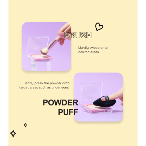 Technic Cosmetics - Pó Compacto Fixador Pink Perfector